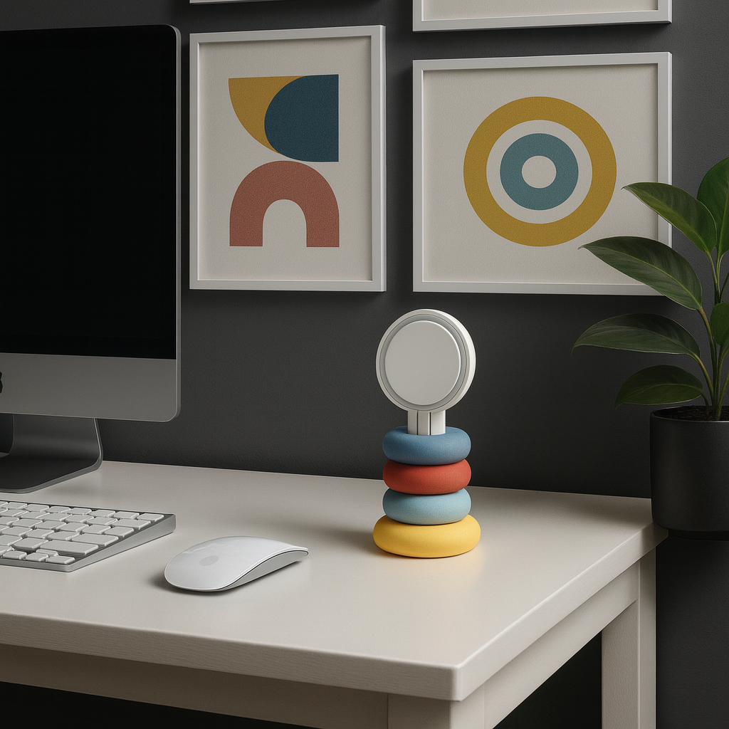 Orbit Stacked Phone Charger Stand